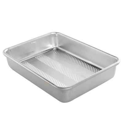 Crate & Barrel 9x13 Silver Rectangle Cake Pan + Reviews