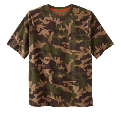 Boulder Creek by KingSize  Heavyweight Crewneck Pocket T-Shirt