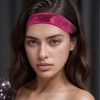 Unique Bargains Women's Adjustable Sequins Headbands 1 Pc - 2 of 4
