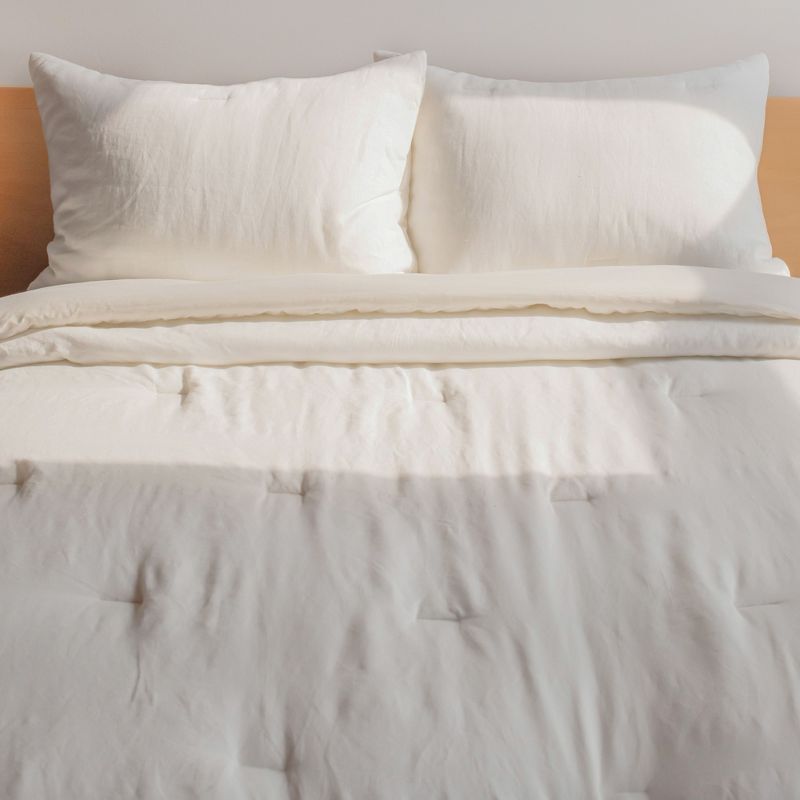 French Linen Comforter & Sham Set | BOKSER HOME, 5 of 14