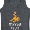 Women's - Disney - Man's Best Friend Graphic Racerback Tank - 2 of 4