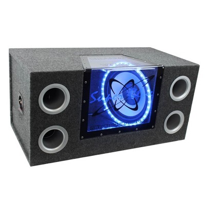 PYRAMID BNPS122 12"1200W Car Audio Sub Box Subwoofer Bandpass Box Subs