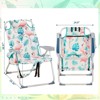 VisioGear Outdoor Portable Chairs, Folding Camping Chairs, Portable Beach Chair for Outdoor, Multicolored, 24.8"*27.56"*38.98" - 3 of 4