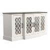 Galano Millicent Wood 60.4 in. Wide Accent Sideboard with Adjustable Shelves - 3 of 4