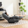 Racxily Power Recliner Swivel Glider USB Charger With Bluetooth Music Player Different Function Sleep Working Game and Leisure Model - 3 of 4