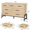 7 Dresser for Bedroom, 52" Wide Dresser, Wide Drawer with Storage Freestanding, Closet Storage Chest - 2 of 4