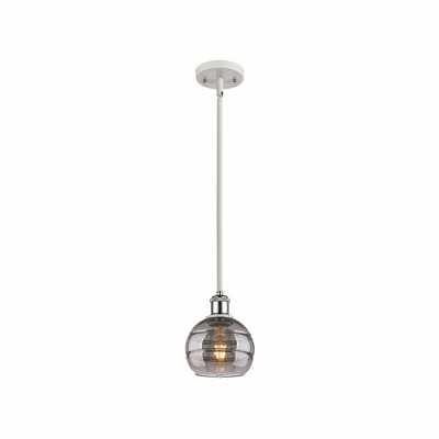 Rochester - 1 Light Stem Hung Mini Pendant In Industrial Style-7.88 Inches Tall and 5.88 Inches Wide