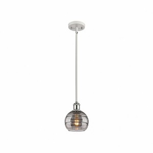 Rochester - 1 Light Stem Hung Mini Pendant In Industrial Style-7.88 Inches Tall and 5.88 Inches Wide - 1 of 1