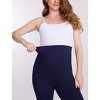 Women's Roll Over Waistband Flare Legging | Motherhood Maternity - 4 of 4