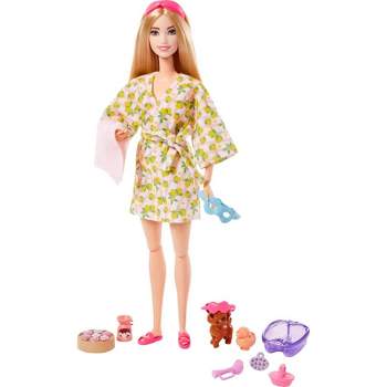 Barbie Extra Fancy Doll - Pink Glossy High-low Gown : Target