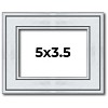 PosterPalooza | Photo Size Classic Silver Picture Frame - UV Acrylic, Foam Board Backing, Hanging Hardware - 2 of 4