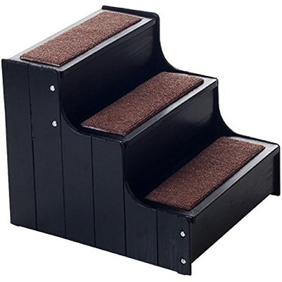 PETMAKER Natural Wood Pet Stairs/Steps for Dogs and Cats