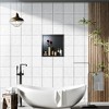 Stainless Steel Shower Niche, 12" X 24" No Tile Needed Recessed Shower Niche Shelf,Modern Wall Storage Niche for Bathroom Storage - 2 of 4