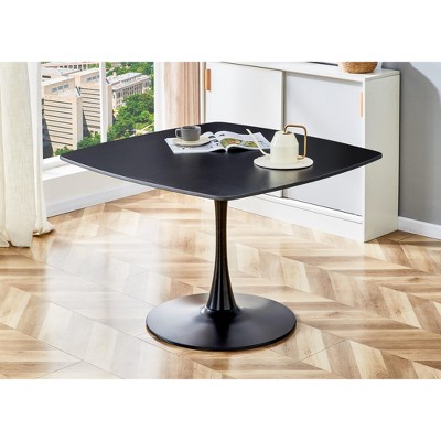 Mid-century Tulip Dining Table, with Round or Square Table Top, Pedestal Dining Table, End Table Leisure Coffee Table