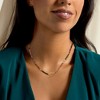 Ross-Simons 3.5-4mm Multicolored Tourmaline Bead Charm-Compatible Toggle Necklace in 18kt Gold Over Sterling - 2 of 4