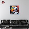 Notoriart Colorful Soccer Sneaker Splash II Soccer Wall Art Unframed - 2 of 4