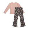 Nicole Miller Toddler Girls 2 Piece Chenille Top and Pants Set - 2 of 4