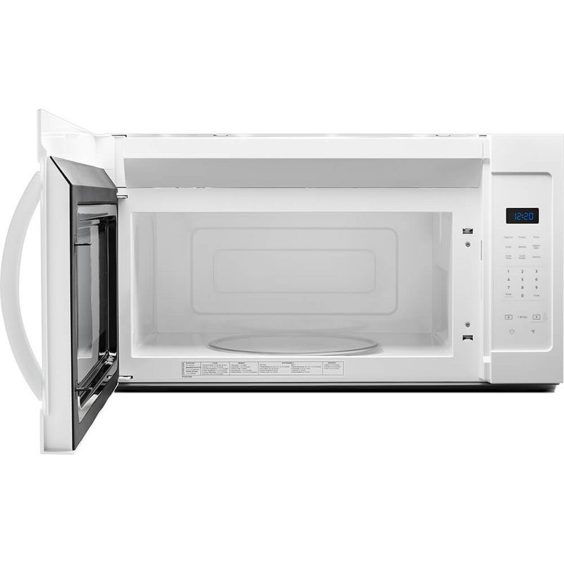 Whirlpool WMH31017HW 1.7 Cu. Ft. White Over-the-Range Microwave, 3 of 6