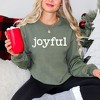 Simply Sage Market Women's Graphic Sweatshirt Joyful Bold Puff Print - 2 of 4