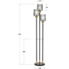 360 Lighting Roman 69" 3-Light Modern Pole Floor Lamp - 4 of 4