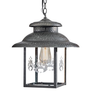 Park Designs Wild Woods Bear Pendant Lamp - 1 of 3