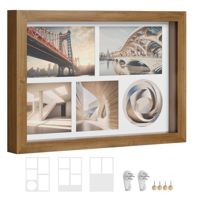 Reminded Flag And Certificate Shadow Box Display Case - Solid Wood ...