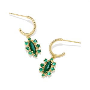 Kendra Scott Emma Crystal Framed Huggie Earring - 1 of 1