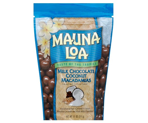 Mauna Loa Milk Chocolate Coconut Macadamias - 11oz