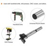 Unique Bargains Tungsten Carbide Hinge Drilling Woodworking Opener Cutter Forstner Drill Bit - 3 of 4