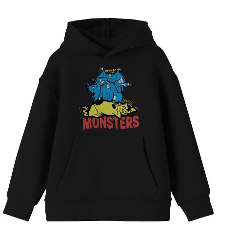 Black shop monster hoodie