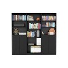 NicBex Bookcases for Home Office 3 Piece Bookcase Set 60" Wide Storage Cabinet Bookshelf with 14 Shelves for Living Room and Bedroom - 2 of 4