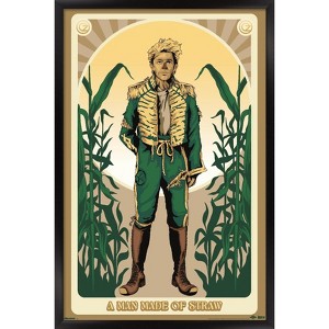 Trends International Wicked: For Good (2025) - A Man Made Of Straw Framed Wall Poster Prints - 1 of 4