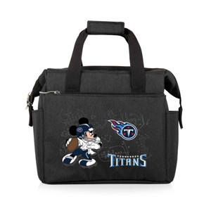 NFL Tennessee Titans Mickey Mouse On The Go Lunch Cooler - Black - 1 of 4
