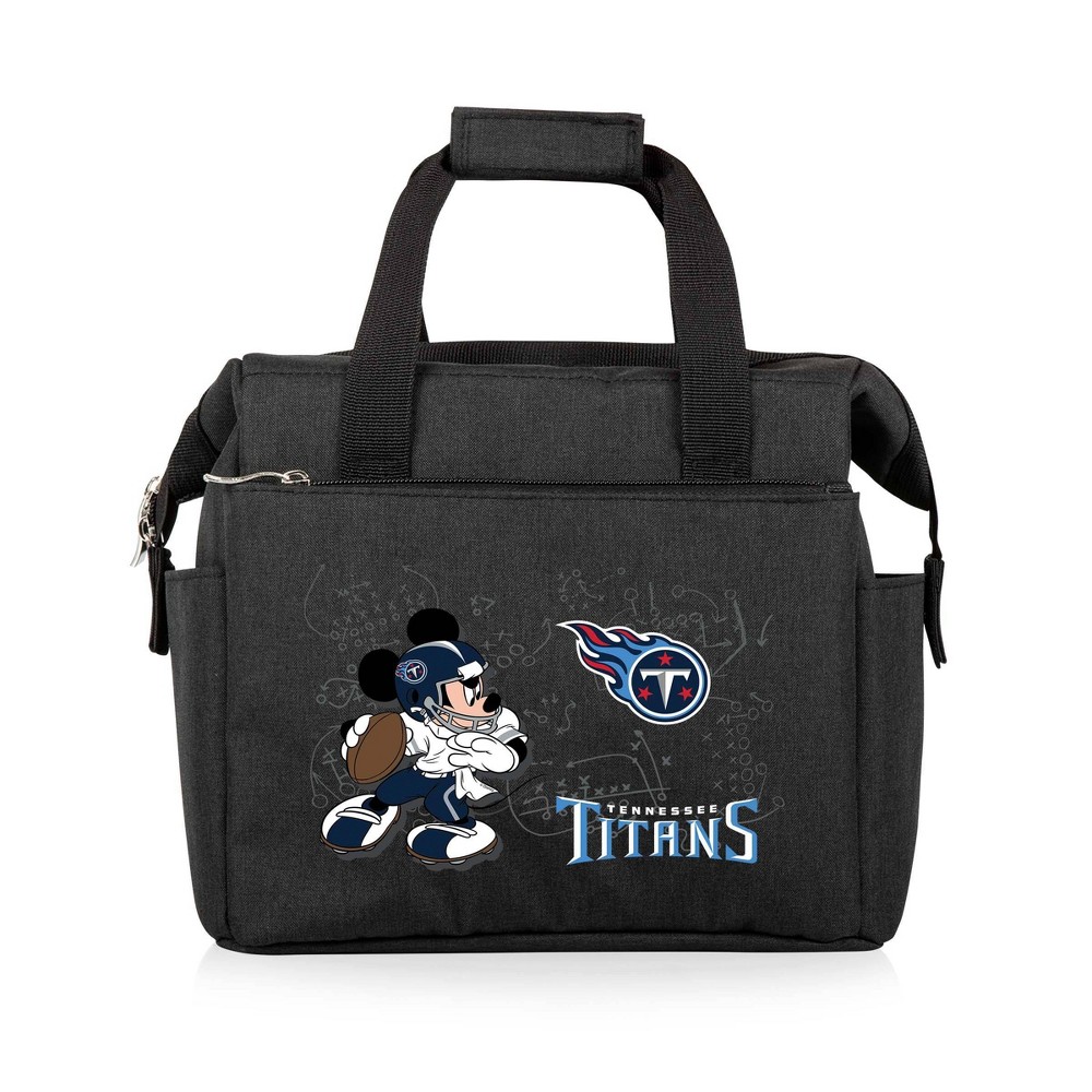 Photos - Food Container NFL Tennessee Titans Mickey Mouse On The Go Lunch Cooler - Black