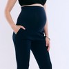 Women's Mia Secret Fit Over the Belly Slim Straight Leg Pant | Motherhood Maternity - image 4 of 4