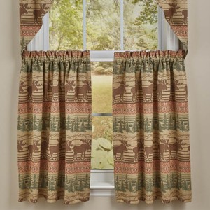 Park Designs Moose Jacquard Tiers 72" x 36" - 1 of 3