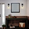 CityFurn 1-Light Modern Crystal Wall Sconce Bathroom Wall Light with Bell Clear Glass - 3 of 4