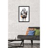 Trends International Star Wars: Saga - Falcon Black And Orange Framed Wall Poster Prints - 2 of 4