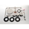 ONWITH Shower System with Shower Head, Hand Shower, Slide Bar, Bodysprays, Shower Arm, Hose - 2 of 4