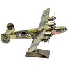 Model kit Consolidated B-24 Liberator Bomber Aircraft "Diamond Lil" United States Army Air Forces  Steel Model by Metal Earth - 4 of 4