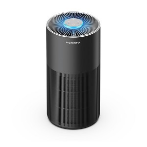 MORENTO Air Purifiers for Home Large Room, Air Cleaner with 7 Color Night Light,KALO,Black,1 Pack - 1 of 4