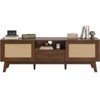 CAVINAS Stand for TV with Storage,Boho Media TV Stands and Console with Cable Management,Entertainment Center TV Stand for Living Room - 2 of 4