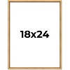 PosterPalooza | Classic Modern Gold Picture Frame - UV Acrylic, Foam Board Backing, Hanging Hardware - 2 of 4