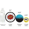 Big Dot of Happiness Bam Superhero - Baby Shower or Birthday Party Giant Circle Confetti - Party Decorations - Large Confetti 27 Count - 3 of 4
