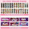 Joyfy 30 Pcs Valentines Day Finger Skateboards with Cards for Kids, Valentine Party Favor, Valentine’s Day Greeting Cards, Classroom Exchange Prizes - 2 of 4