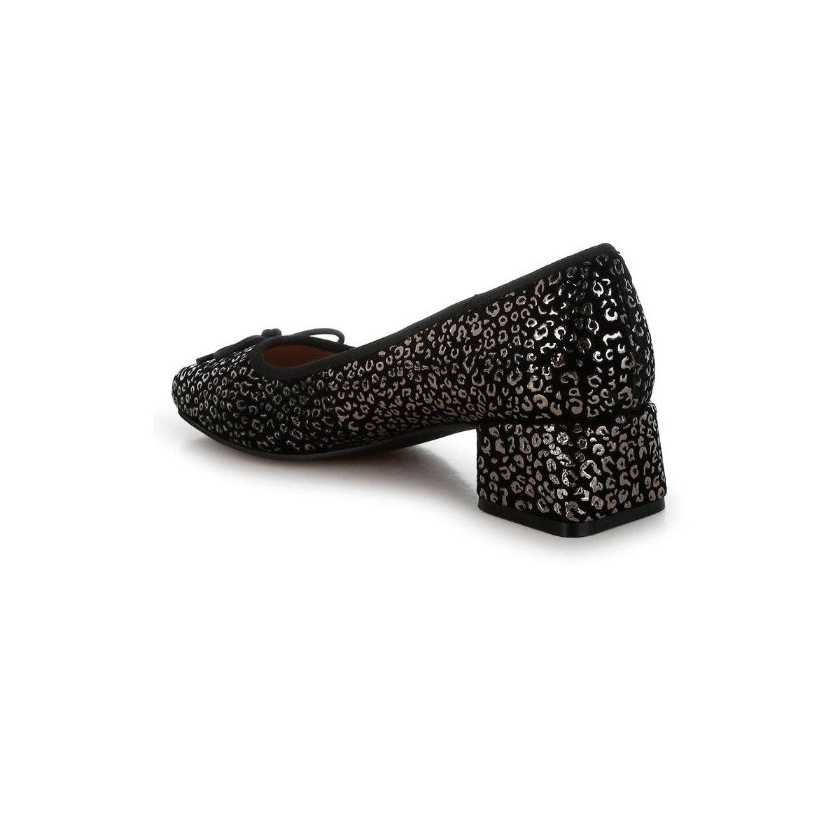 Женские туфли Rag & Co Womens Ningen Leopard Print Block Heel s Ballerinas 8 — фото 4