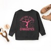 The Juniper Shop This Girl Loves Gymnastics Youth Sweatshirt - 3 of 4