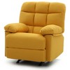 Fabric Recliner Chair with Padded Arms - 4 of 4