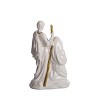 Transpac Ceramic LED Nativity Figurine Christmas Tabletop Decoration Multicolor Battery Operated Prelit Indoor Holiday Gift - 4 of 4