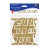 Beistle #1 Grandpa Streamer, 6.25" x 4' 6", (2/Pkg) Multicolored - 3 of 4